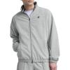 imageChampion Mens Gameday Fullzip Mock Neck Track Jacket Standard Fit Polyester BlendOxford Gray Heather