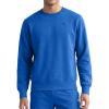 imageChampion Mens Mens Crewneck Fleece Sweatshirt Standard Fit Midweight C Logo Available in Regular and Big amp TallNebulas Blue  C Logo