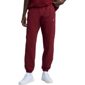 imageChampion Mens Modern Retro 100 Washed Cotton Pants Loose FitPomegranate