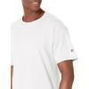 imageChampion Mens Classic Short Sleeve TShirt Standard Fit Midweight 100 Cotton Available in Regular and Big amp TallWhite