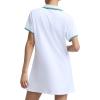 imageChampion Womens Off the Court Short Sleeve 345 Polo Dress Standard FitBright White