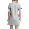 imageChampion Womens Off the Court Short Sleeve 345 Polo Dress Standard FitOxford Gray Heather