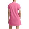 imageChampion Womens Off the Court Short Sleeve 345 Polo Dress Standard FitPink Cosmos