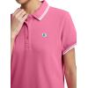 imageChampion Womens Off the Court Short Sleeve 345 Polo Dress Standard FitPink Cosmos