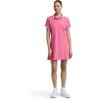 imageChampion Womens Off the Court Short Sleeve 345 Polo Dress Standard FitPink Cosmos