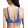 imageChampion Womens Sports Bra HighImpact Maximum Support Breathable MoistureWicking FabricCoastal Fjord