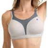 imageChampion Womens Sports Bra HighImpact Maximum Support Breathable MoistureWicking FabricOxford HeatherMedium Grey