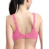 imageChampion Womens Sports Bra HighImpact Maximum Support Breathable MoistureWicking FabricPink Cosmos