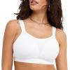 imageChampion Womens Sports Bra HighImpact Maximum Support Breathable MoistureWicking FabricWhite