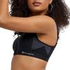 imageChampion Womens Sports Bra Motion Control FrontZip HighImpact Maximum Support Breathable MoistureWickingBlack