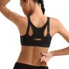 imageChampion Womens Sports Bra Motion Control FrontZip HighImpact Maximum Support Breathable MoistureWickingBlack