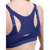 imageChampion Womens Sports Bra Motion Control FrontZip HighImpact Maximum Support Breathable MoistureWickingBlue Depths