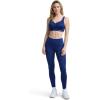 imageChampion Womens Sports Bra Motion Control FrontZip HighImpact Maximum Support Breathable MoistureWickingBlue Depths
