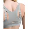 imageChampion Womens Sports Bra Motion Control FrontZip HighImpact Maximum Support Breathable MoistureWickingOxford Gray Heather