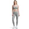 imageChampion Womens Sports Bra Motion Control FrontZip HighImpact Maximum Support Breathable MoistureWickingOxford Gray Heather