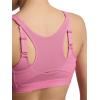 imageChampion Womens Sports Bra Motion Control FrontZip HighImpact Maximum Support Breathable MoistureWickingPink Cosmos