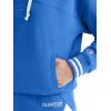 imageChampion Womens Tackle Front Lace Pullover Hoodie Loose Fit French TerryNebulas Blue