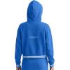 imageChampion Womens Tackle Front Lace Pullover Hoodie Loose Fit French TerryNebulas Blue