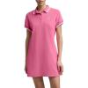 imageChampion Womens Off the Court Short Sleeve 345 Polo Dress Standard FitPink Cosmos