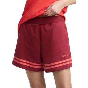 imageChampion Womens Pitcher 5 Athletic Short Standard Fit French TerryPomegranate