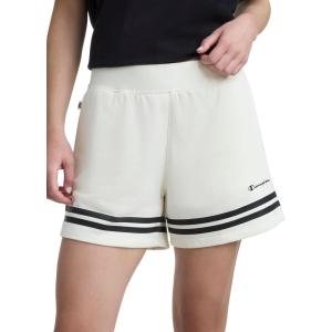 imageChampion Womens Pitcher 5 Athletic Short Standard Fit French TerryUnbleached Cotton