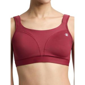 imageChampion Womens Sports Bra HighImpact Maximum Support Breathable MoistureWicking FabricPomegranate