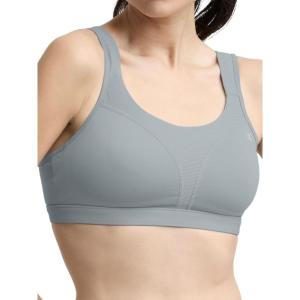 imageChampion Womens Sports Bra HighImpact Maximum Support Breathable MoistureWicking FabricQuarry