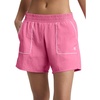 image:imageChampion Womens Courtside 5 Short with Piping Standard Fit Crinkle NylonPink Cosmos