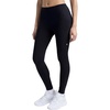 image:imageChampion Womens Performance Inner Drawcord 78 Leggings FittedBlack  C Logo