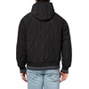 image:imageChampion Mens Diamond Quilted Varsity HoodyBlack Tech