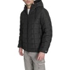 image:imageChampion Mens Reversible Box Quilted Hooded JacketBlackBlack