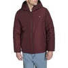 image:imageChampion Mens Reversible Box Quilted Hooded JacketBlackBurgundy