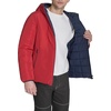 image:imageChampion Mens Reversible Box Quilted Hooded JacketNavyRed