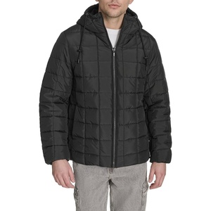 image:imageChampion Mens Reversible Box Quilted Hooded JacketBlackBlack