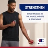 image:imageChampion 2Pack Hand Grip Strengthener Medium Resistance Grip Strength Trainer with Soft Foam Handles Forearm and Wrist Trainer for Home Gym Workouts Stress Relief and Daily ConditioningRed