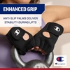 image:imageChampion Fingerless Gloves for Women Workout Gloves with Padded Palm amp Wrist Support Breathable Mesh FabricSmallMedium