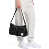 image:imageChampion Quartz Small Messenger Bag in Crinkle Nylon with Adjustable Strap Water Bottle Pocket for Work Travel CommuteSnap Back Purple