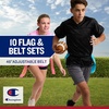 image:imageChampion Red Zone Flag Football Set Adjustable Belts Flags amp Ball for KidsAdults Perfect for Backyard amp Team PlayEvening Primrose