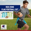 image:imageChampion Red Zone Flag Football Set Adjustable Belts Flags amp Ball for KidsAdults Perfect for Backyard amp Team PlayEvening PrimroseFierce Tide