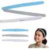 image:imageChampion Game Day Headbands 3Pack  NonSlip Silicone Grip Athletic Headbands One Size Fits MostBONNIE BLUEGREYWHITE