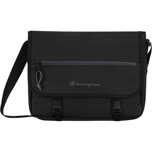 image:imageChampion Phase Messenger Bag With Padded Laptop Sleeve Adjustable Strap for Work Travel OfficeBlackNine Iron