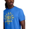 image:imageChampion Mens Classic Graphic Short Sleeve TShirt Standard Fit Modern Retro Gothic 19 GraphicNebulas Blue  Champion 1919