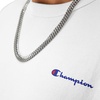 image:imageChampion Mens Crewneck Fleece Sweatshirt Standard Fit Midweight Script Logo Available in Regular and Big amp TallWhite