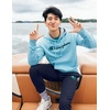 image:imageChampion Mens Pullover Graphic Fleece Hoodie Standard Fit Midweight Fleece Classic Script LogoBlack