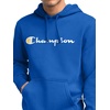 image:imageChampion Mens Pullover Graphic Fleece Hoodie Standard Fit Midweight Fleece Classic Script LogoNebulas Blue