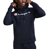 image:imageChampion Mens Pullover Graphic Fleece Hoodie Standard Fit Midweight Fleece Classic Script LogoDeep Navy