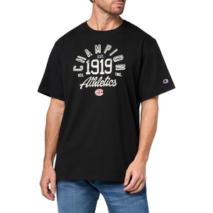image:imageChampion Mens Classic Graphic Short Sleeve TShirt Standard Fit Modern Retro Gothic 19 GraphicOxford Gray