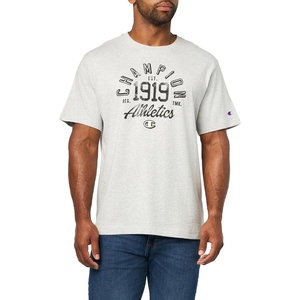 image:imageChampion Mens Crewneck Fleece Sweatshirt Standard Fit Midweight Script Logo Available in Regular and Big amp Tall Black  Classic Script Logo Large Tall