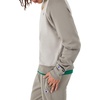 image:imageChampion Mens Mens Crewneck Fleece Sweatshirt Standard Fit Midweight C Logo Available in Regular and Big amp TallSandalwood Grey Stripe C Logo