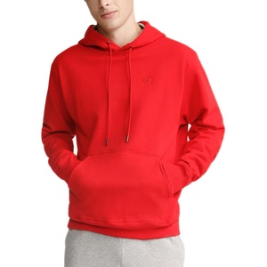 image:imageChampion Mens Pullover Fleece Hoodie Standard Fit Midweight C Logo Available in Regular and Big amp TallTango Red  C Logo